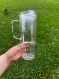 40oz Snow Globe Tumbler
